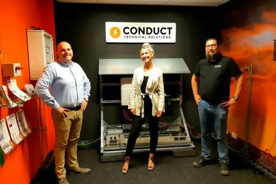 v.l.n.r: Marco Stelleman, Melissa Snelleman, Arjan de Jong.