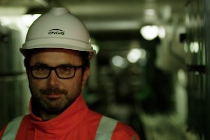 Engin Kuruahmet, winnaar in de categorie Grootbedrijf.