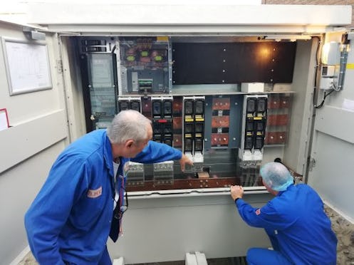 Door het verzwaren van een transformator kan binnenkort een gasgestookte luchtdroger worden vervangen door een exemplaar dat draait in combinatie met een warmtepomp.