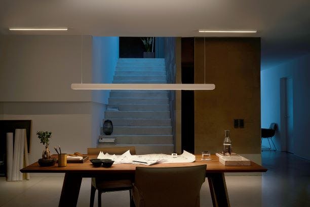 Verlichting van de thuiswerkplek