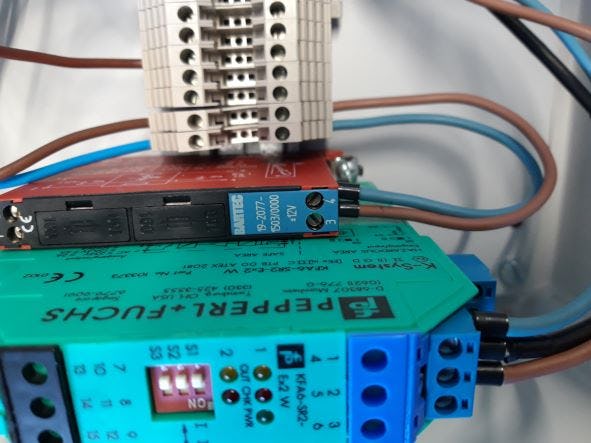 Bij barriers is de manier waarop de draden lopen van belang. Dit klopt zeker niet.