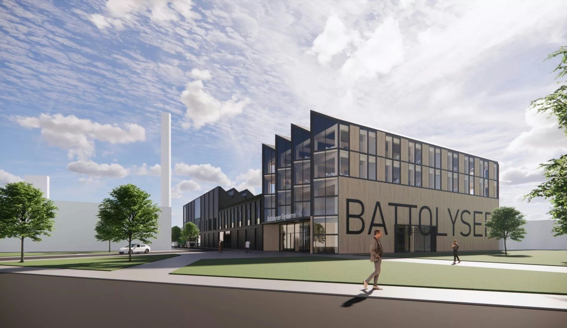 Concept Design Battolyser Systems Factory, bron Kraaijvanger Architects