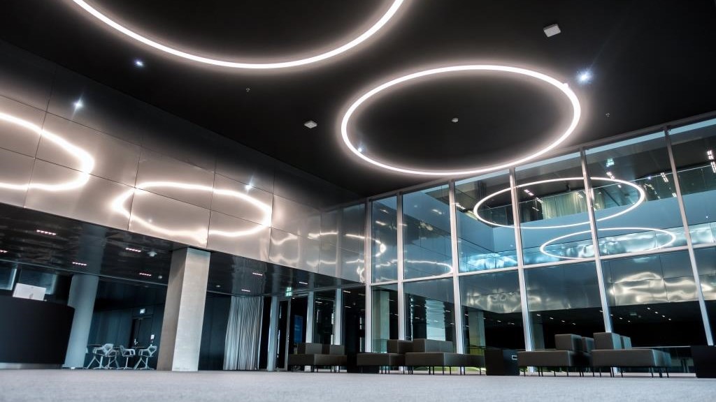 Maas & Hagoort leverde de verlichting  voor het kantoor van het ministerie van Buitenlandse Zaken.  