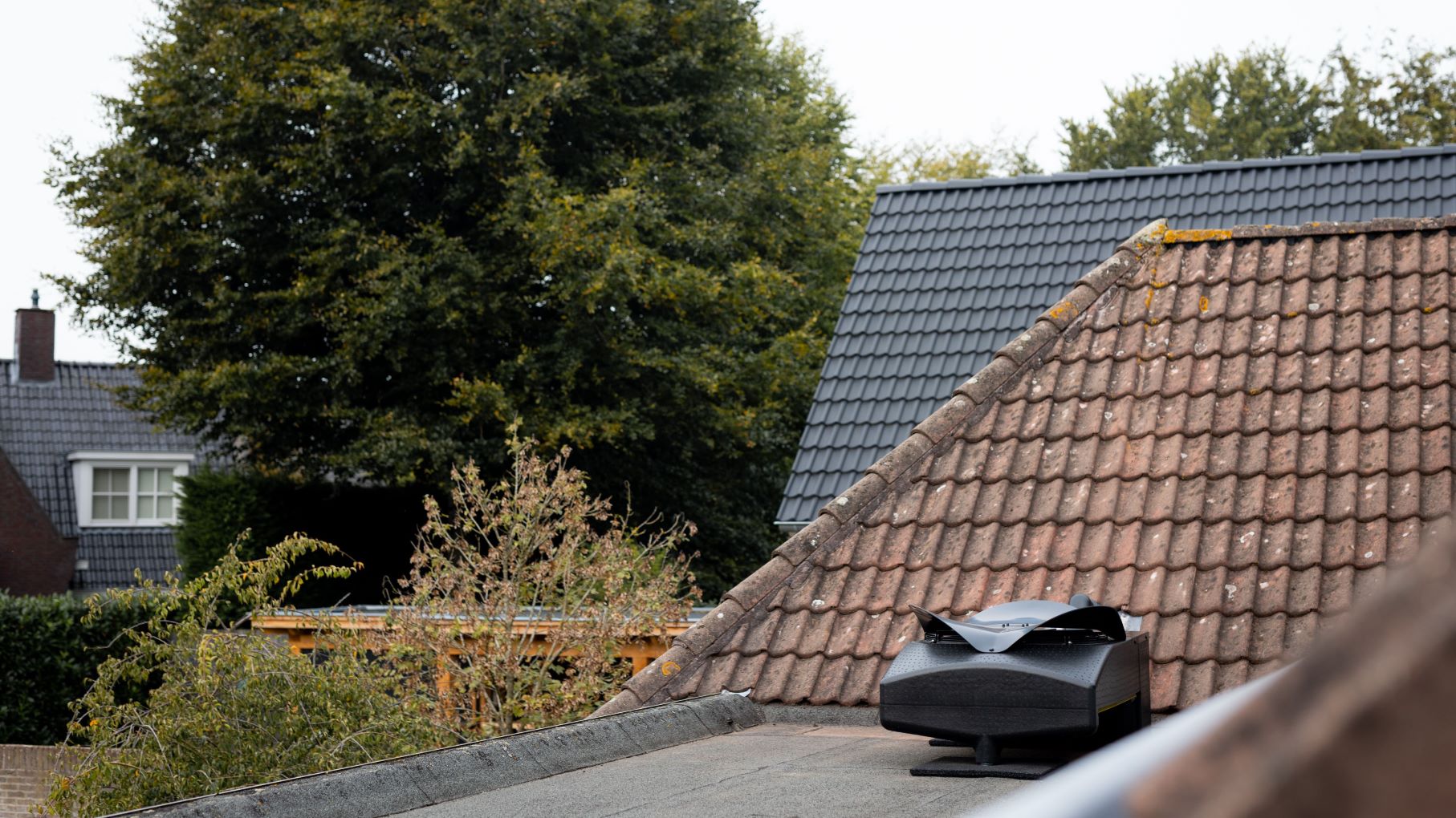 Blackbird is ontworpen voor platte daken.