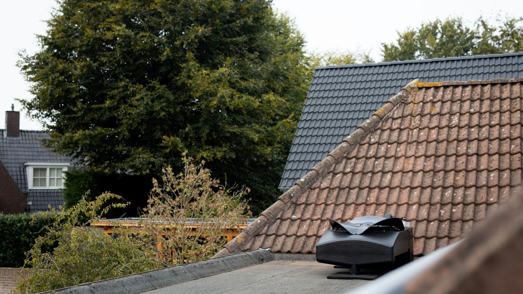 Blackbird is ontworpen voor platte daken.