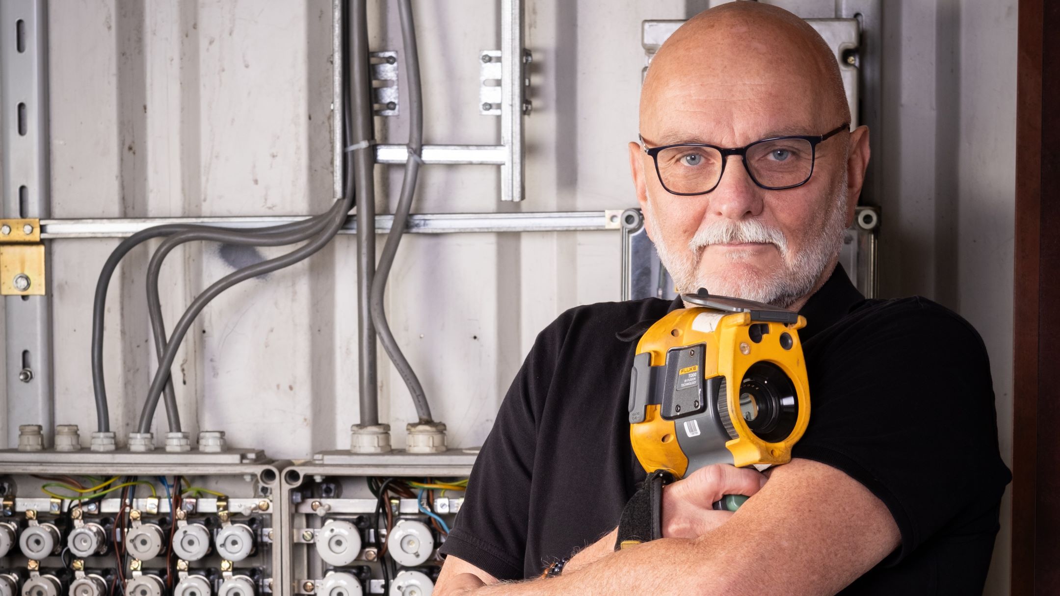 Jan Pollmann: "Thermografie heeft heel veel toepassingen." (Foto: Walter Verwaal) 