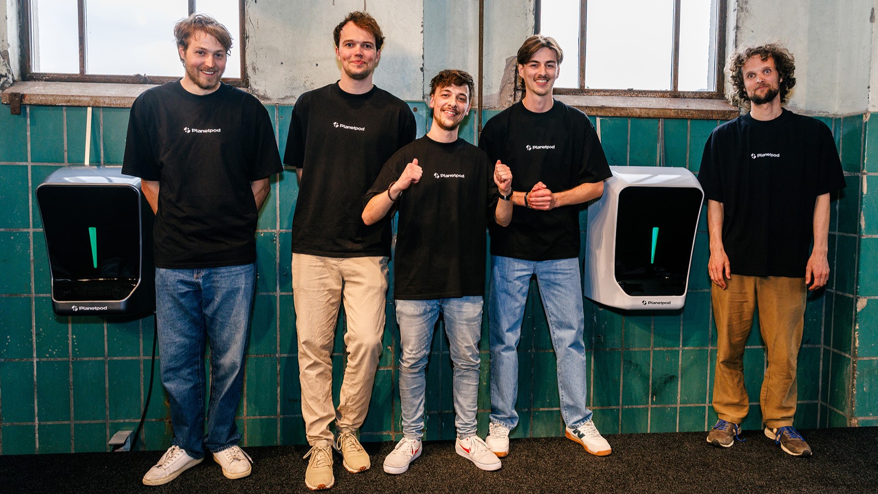 Het Planetpod-team.