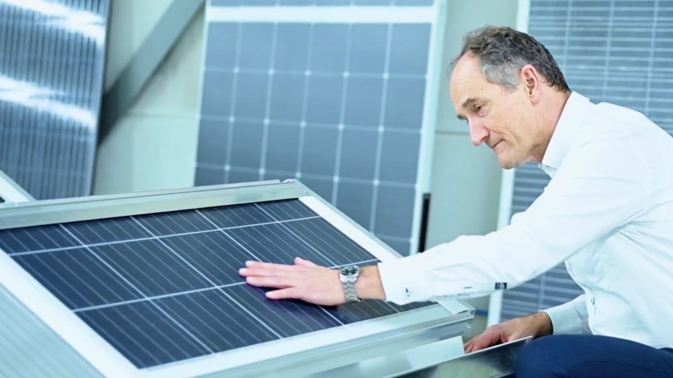 Chief Technology Officer Gerard de Leede van Solarge, beeld Solarge.