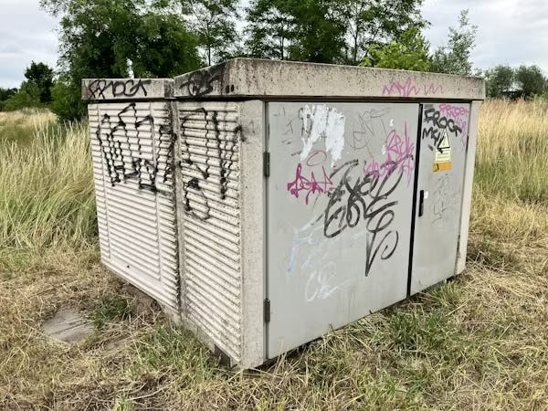 Een trafokastje van Enexis. Foto: Tijdo van der Zee