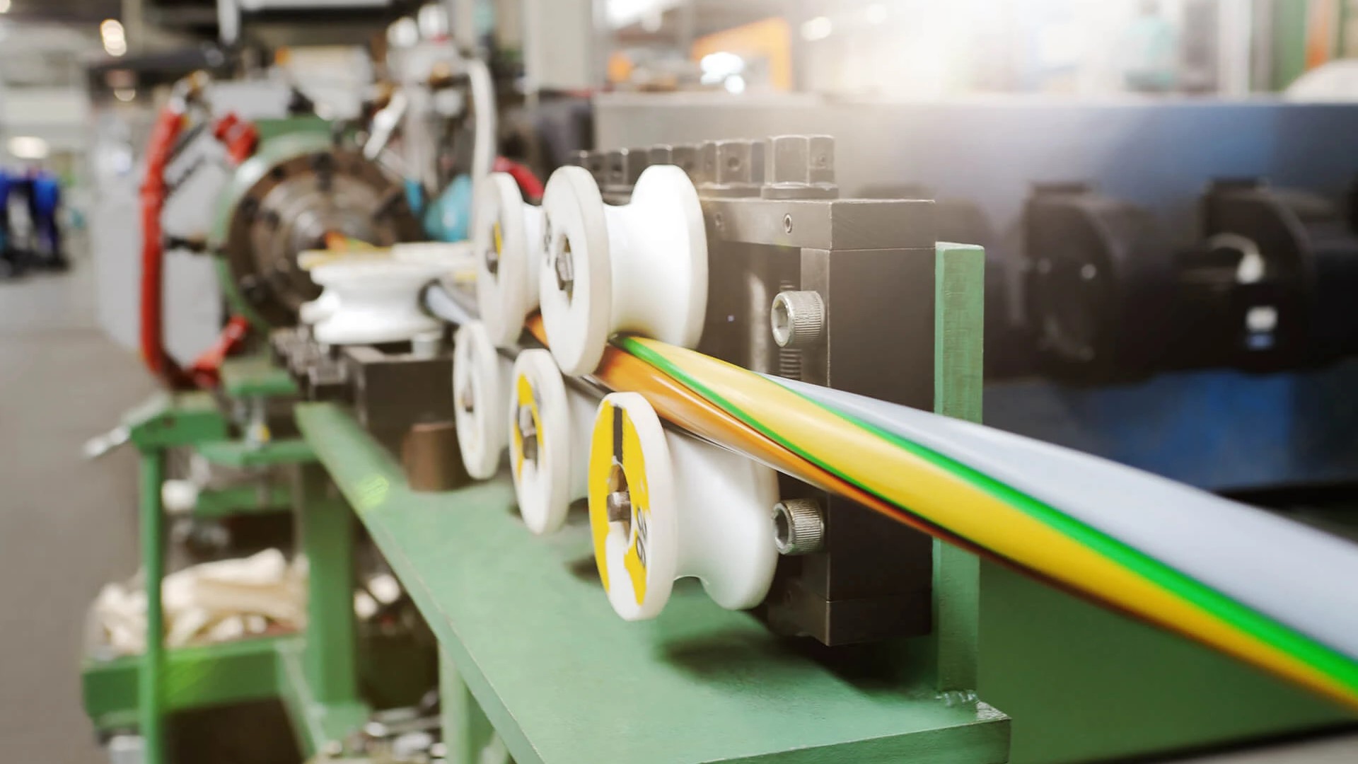 De productie van kabel. Beeld: Waskönig+Walter.