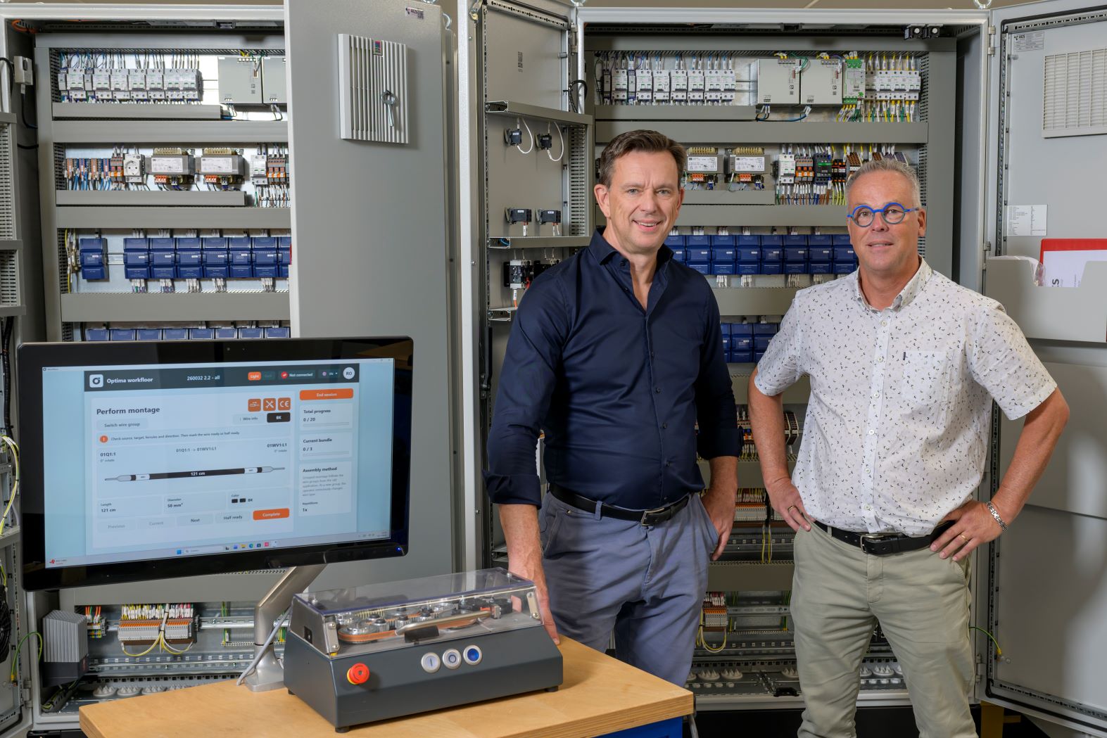Patrick Verhoeven en Marcel Sep.