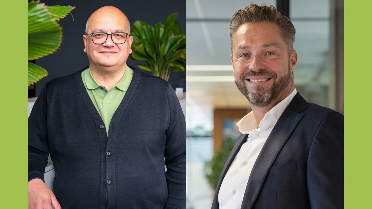 Eddy van Dijk (l) en Seine Ligtenberg (r)